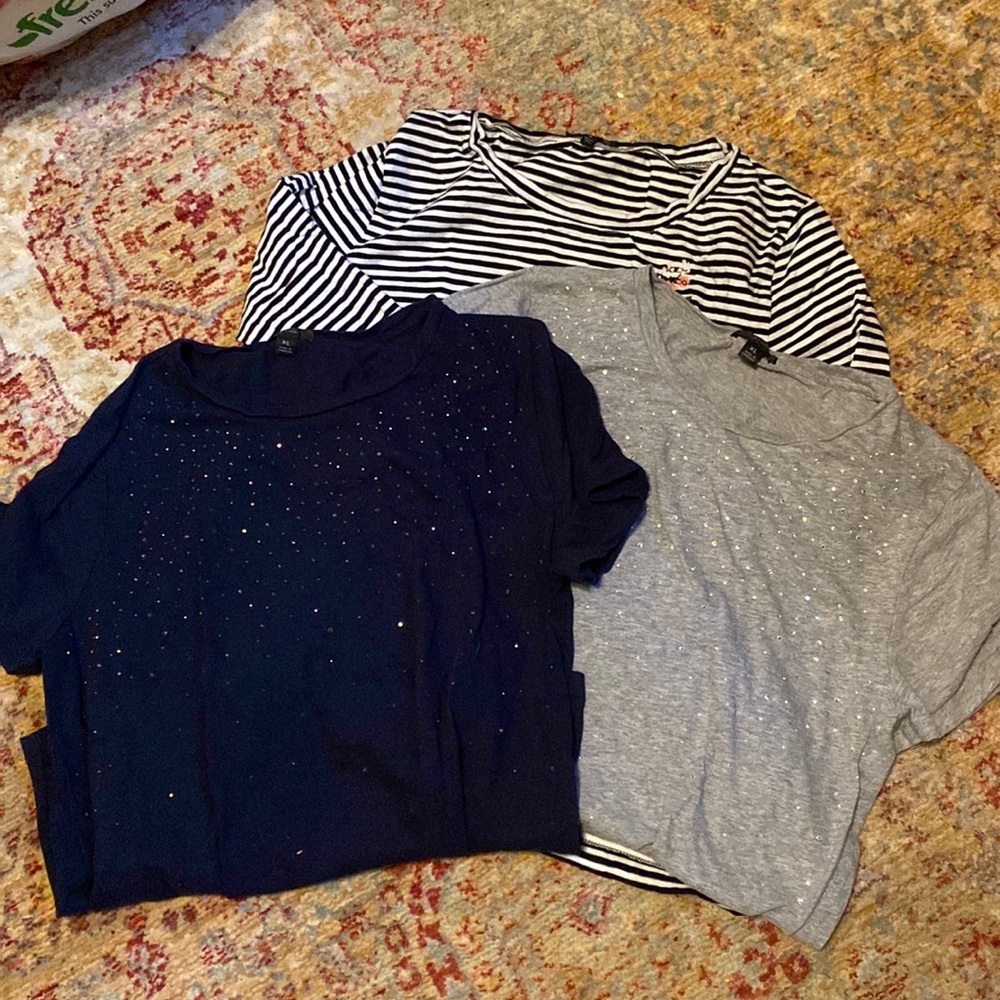 GUC JCrew t-shirts 3 shirts sz xl